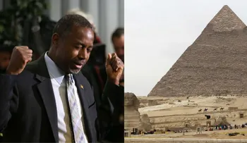 Ben Carson tiene una teoría "personal" sobre las pirámides de Egipto