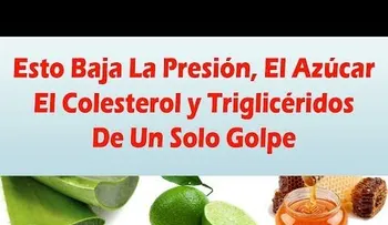 Baja la presión, el azúcar, colesterol y triglicéridos de un solo golpe