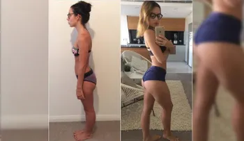 Una joven añade 1.000 calorías a su dieta y este fue el resultado inesperado