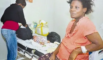 El hospital Cabral y Báez parece una maternidad de Haití