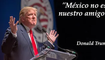 Cuando Donald Trump sube, el peso mexicano cae