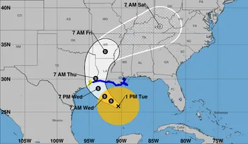 La tormenta tropical Cindy se forma en el golfo de México