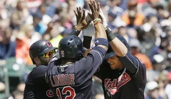 Los Indios de Cleveland le dan una paliza a los Tigres de Detroit