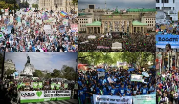 Marchas en el mundo en demanda de un cambio climático