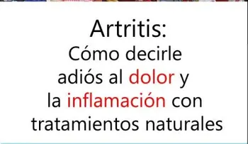 Remedios naturales para los dolores de artritis