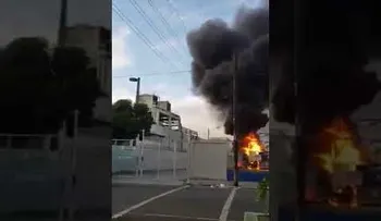 Se incendia subestación eléctrica en Santo Domingo