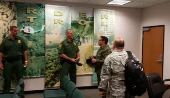Comandante del Ejército RD recibe orientaciones de agencia fronteriza de EE.UU.