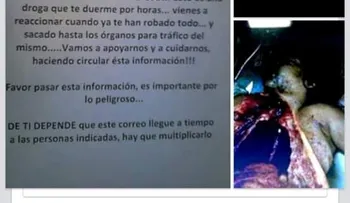 Ten cuidado con las manitas limpias....