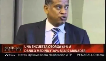 Encuesta da 61% a Danilo y un 26% a Abinader