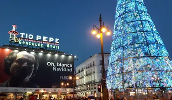 El anuncio navideño de Netflix que sorprendió en pleno centro de Madrid