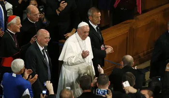 El Congreso de EE.UU. escucha por primera vez a un papa (VIDEO EN VIVO)