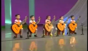 Gritará de emoción cuando veas lo que hacen estos 5 niños con sus guitarras...¡INCREÍBLE!  (VIDEO)
