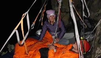 Una noche extrema a más de 60 metros de altura