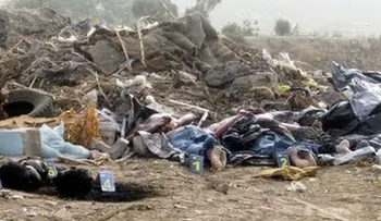 Hallan 5 cuerpos mutilados en sur de México 