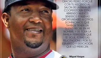   Miguel Vargas: Pedro Martínez se convierte en paradigma nacional