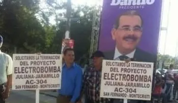 Agricultores de Montecristi reciben a Danilo con una protesta