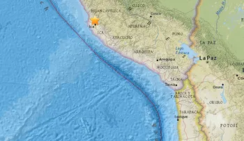 Se registra sismo en Perú
