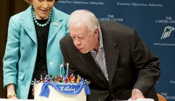Jimmy Carter celebra su 90mo cumpleaños 