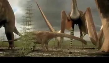 Hallan fósiles del mayor ·monstruo" prehistórico volador que desayunaba dinosaurios