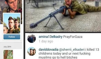 Foto: Soldado israelí presume en Instagram de haber matado a 13 niños palestinos 