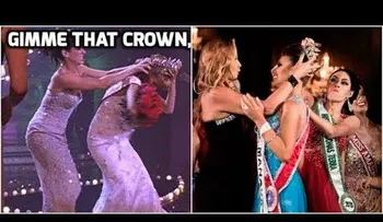 Recopilación de peleas por la corona en Reinados de Belleza 