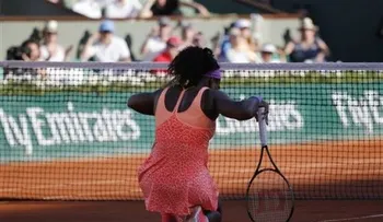 Serena Williams llega enferma a final de Roland Garros 