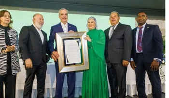 Comerciantes reconocen a Abinader por Hospedaje Yaque