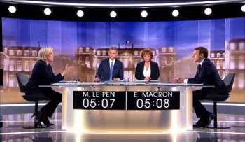 Guerra de palabras en el último debate entre Le Pen y Macron