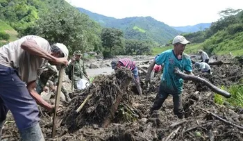 Inundación deja 58 muertos en Colombia