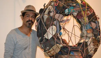Artista visual Miguel Ramírez inaugura exposición â??Diluvios en Equilibrioâ?