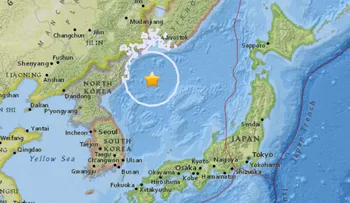 Sismo de magnitud 5,8 sacude mar frente a la península de Corea