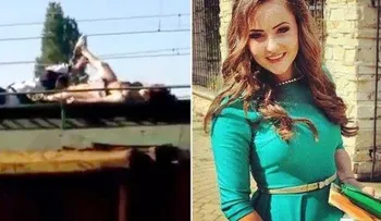Joven muere electrocutada al tomarse una selfie sobre un tren