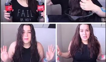 No creerás los resultados, si lavas tu cabello con Coca Cola (VIDEO)
