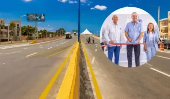 Abinader inaugura elevado, marginal Las Américas y otras obras en La Romana