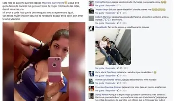 Una mujer le dio una lección a su marido ¡por andar dándoles "like" a otras mujeres!