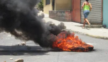 Incendian oficina de Edenorte en Puerto Plata