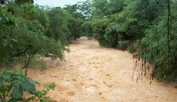 Las lluvias afectan un puente y barrios