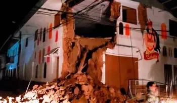 Fuerte terremoto en Perú, deja al menos un muerto y once heridos
