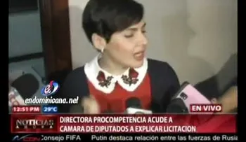 Yolanda Martínez firmó carta invitando a las empresas a licitación 