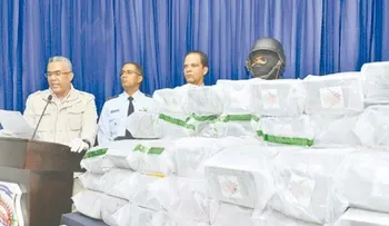 DNCD se incauta de 926 paquetes de cocaína