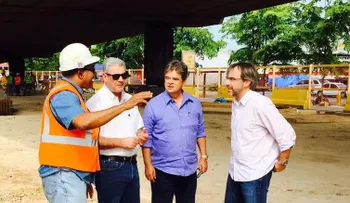 Ministro Gonzalo Castillo supervisa ejecución obras Corredor Duarte 2 en Santo Domingo 