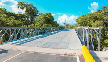 Presidente Abinader inaugura puente Los Caños sobre el río Maimón, en Puerto Plata