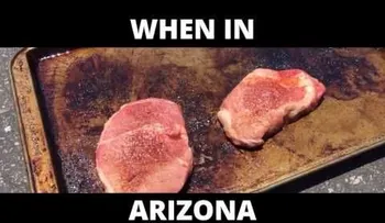 Ola de calor convierte las calles de Arizona en un gran horno