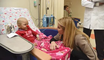 Encuentro del papa y niños con cáncer en el Hospital Infantil de México