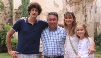 Una familia argentina viajó 20.000 kilómetros para conocer al papa