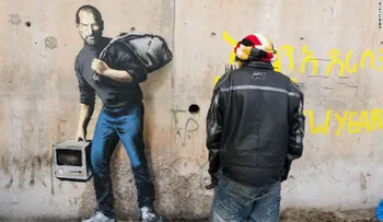 ¿Por qué aparece Steve Jobs en el nuevo graffiti de Banksy en Francia?