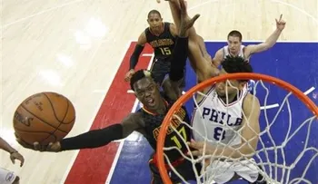 Atlanta Hawks aplasta 124-86 a los 76ers