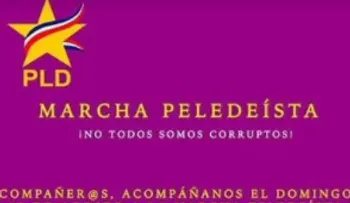 Promueven marcha del PLD: "No todos somos corruptos", para contrarrestar Movimiento Verde