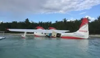 Salieron ileso ocupantes de avión caído en aguas del mar Caribe en La Romana