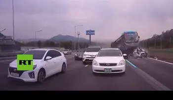 No es una película, sino un accidente de la vida real
